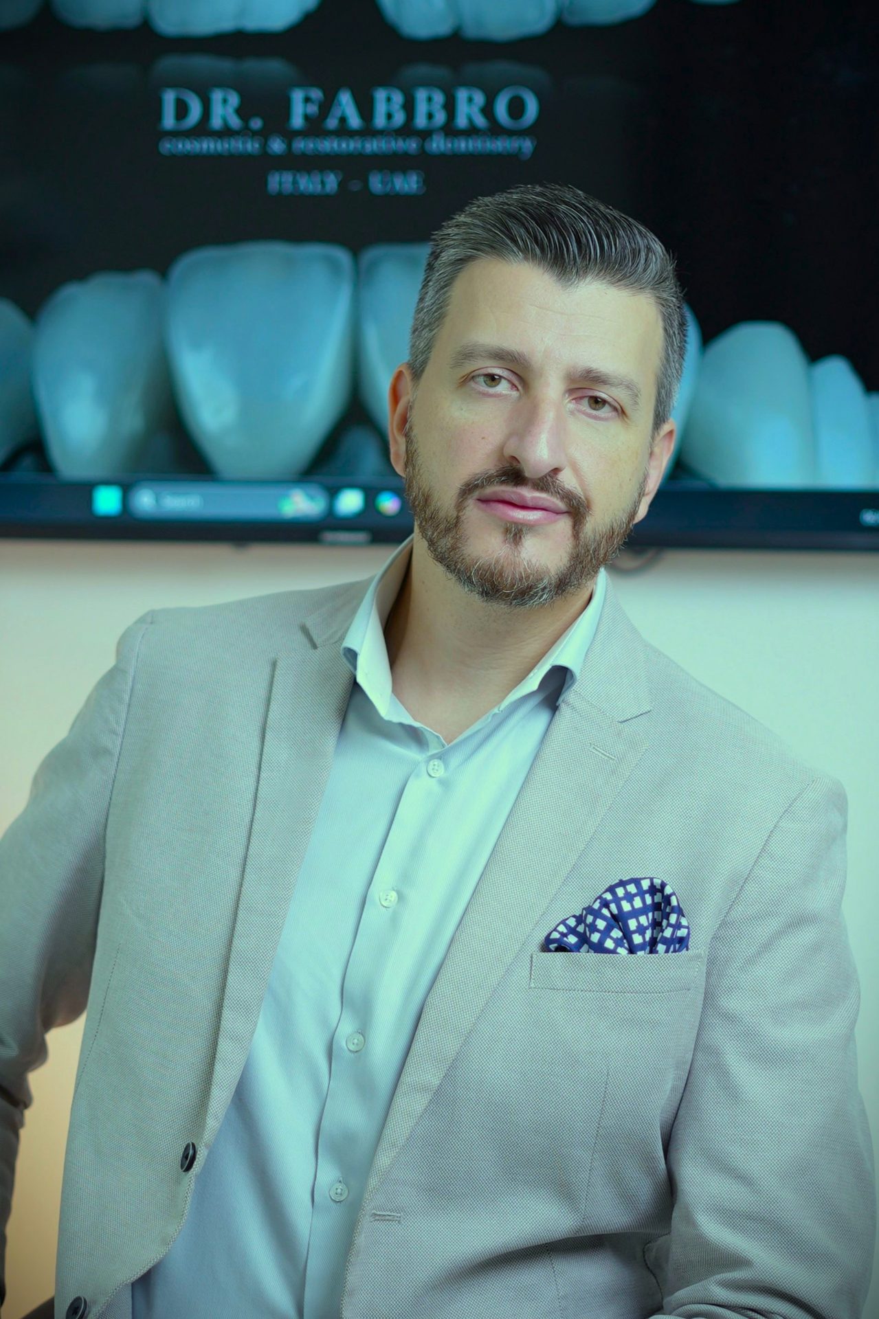 Dr. Omar Fabbro, Italian cosmetic dentist in Jumeirah, Dubai